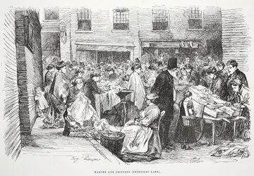 Petticoat Lane, illustration from 